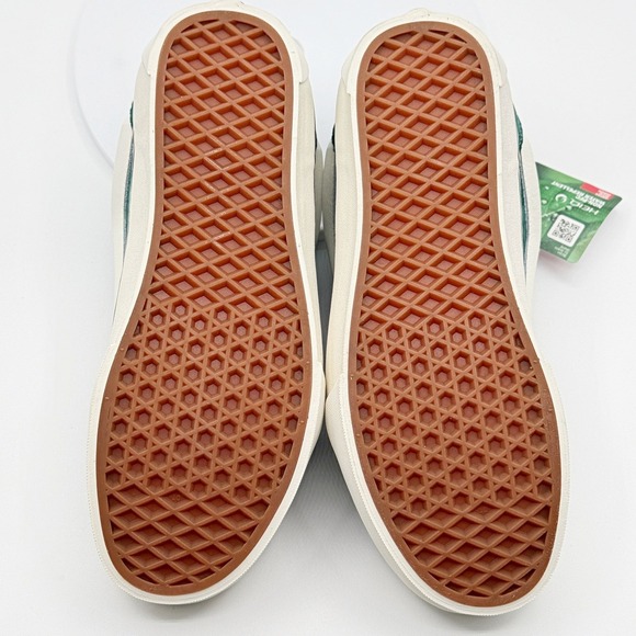 Vans‎ Knu Skool Size 6.5 Men Pig Suede Green White Sneakers NEW VN000CSOCX2 - Picture 7 of 8